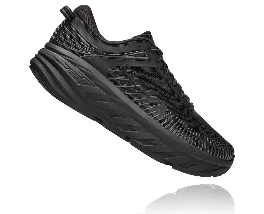 Chaussure Running Hoka One One Bondi 7 Homme - Noir - CSE-987652